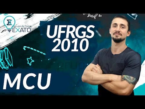 Thumbnail da aula: RESOLVIDA - (UFRGS – 2010) Levando-se em conta unicamente o movimento de rotação da Terra em torno..