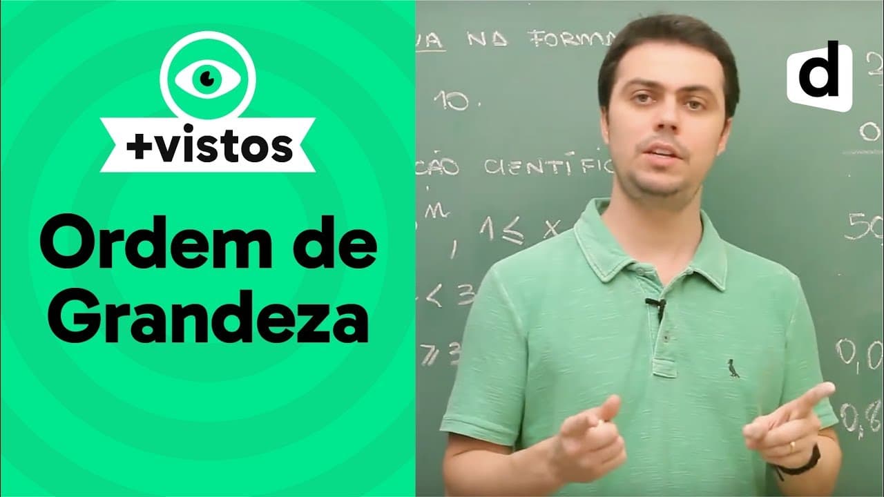 Thumbnail: ORDEM DE GRANDEZA | FÍSICA | DESCOMPLICA