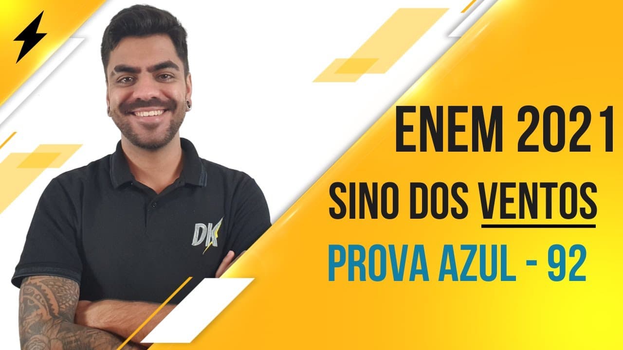 Thumbnail: (ENEM 2021) O sino dos ventos é composto por várias barras metálicas de (Questão 92 prova azul)