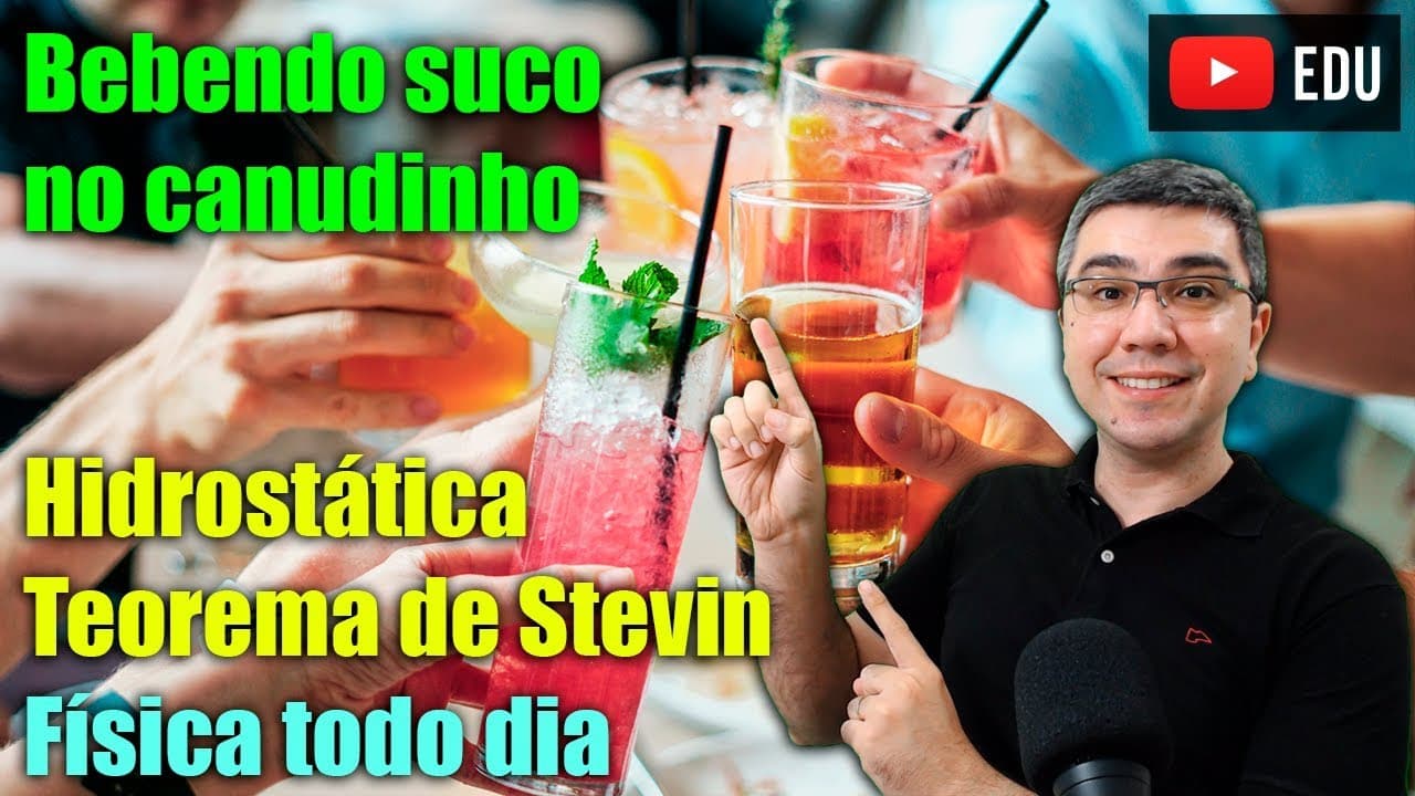 Thumbnail: A Física do canudinho | Hidrostática | Física todo dia