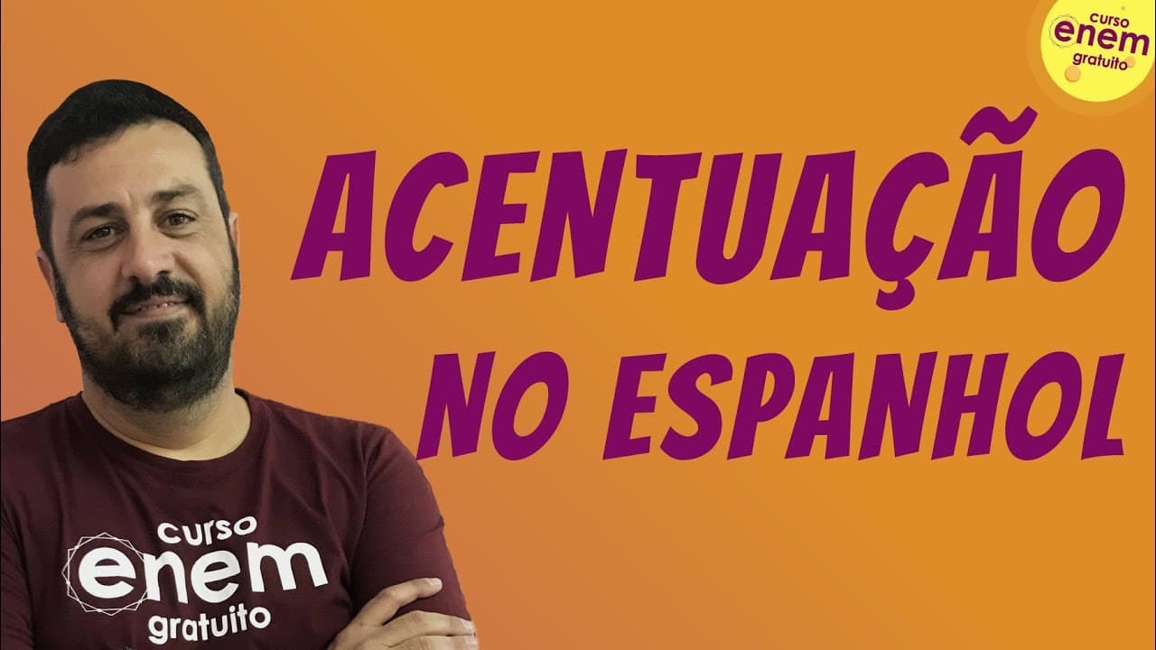 Thumbnail: ACENTUAÇÃO NO ESPANHOL | Resumo de Espanhol para o Enem