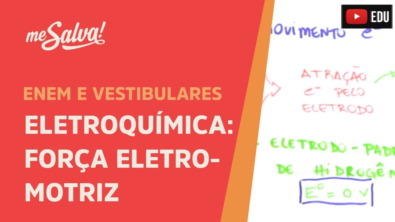 Thumbnail: Me Salva! ELQ04 - Eletroquímica: Força Eletromotriz
