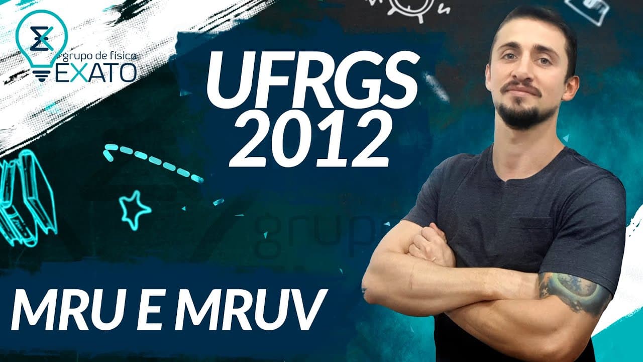 Thumbnail: RESOLVIDA - (UFRGS – 2012) O tempo de reação tR de um condutor de um automóvel é definido com...