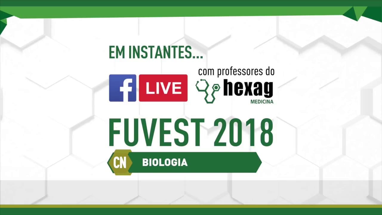 Thumbnail: AULÃO FUVEST (AO VIVO) - 1ª FASE - BIOLOGIA