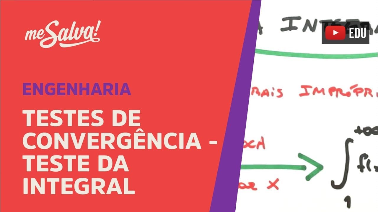 Thumbnail: Me Salva! SER15 - Testes de convergência - Teste da integral
