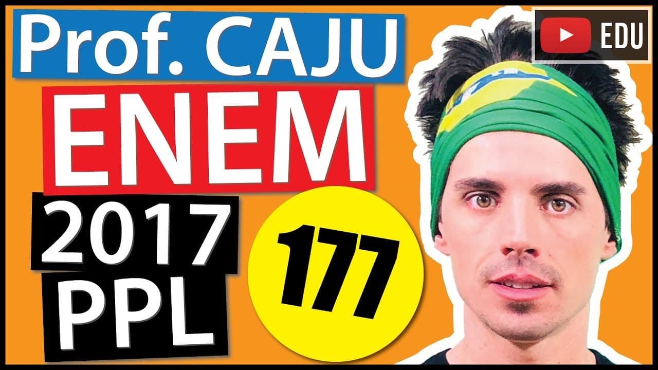 Thumbnail: [ENEM 2017 PPL] 177 📒 MEDIANA Um dos principais indicadores de inflação é o Índice Nacional de