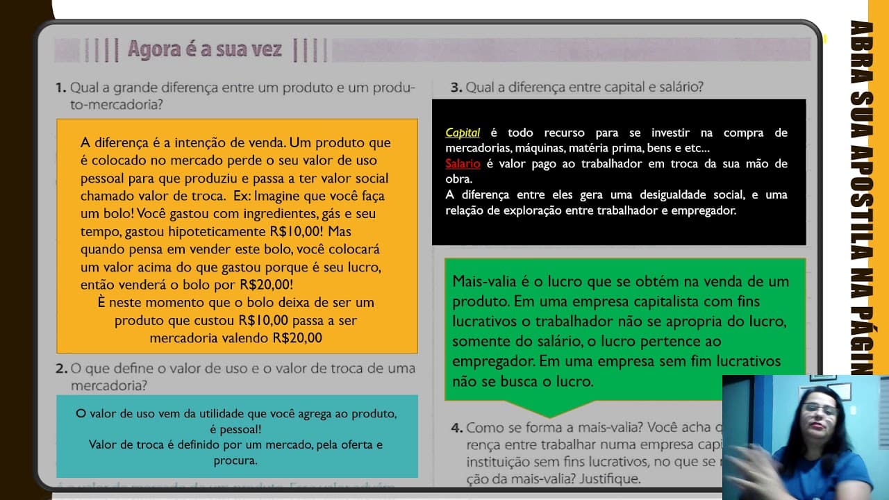 Thumbnail: Correção dos exercícios sociologia mod 10