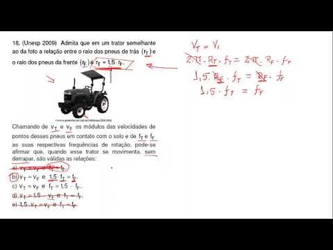 Thumbnail da aula: Movimento Circular e Uniforme - ENEM - Resolução de questões -