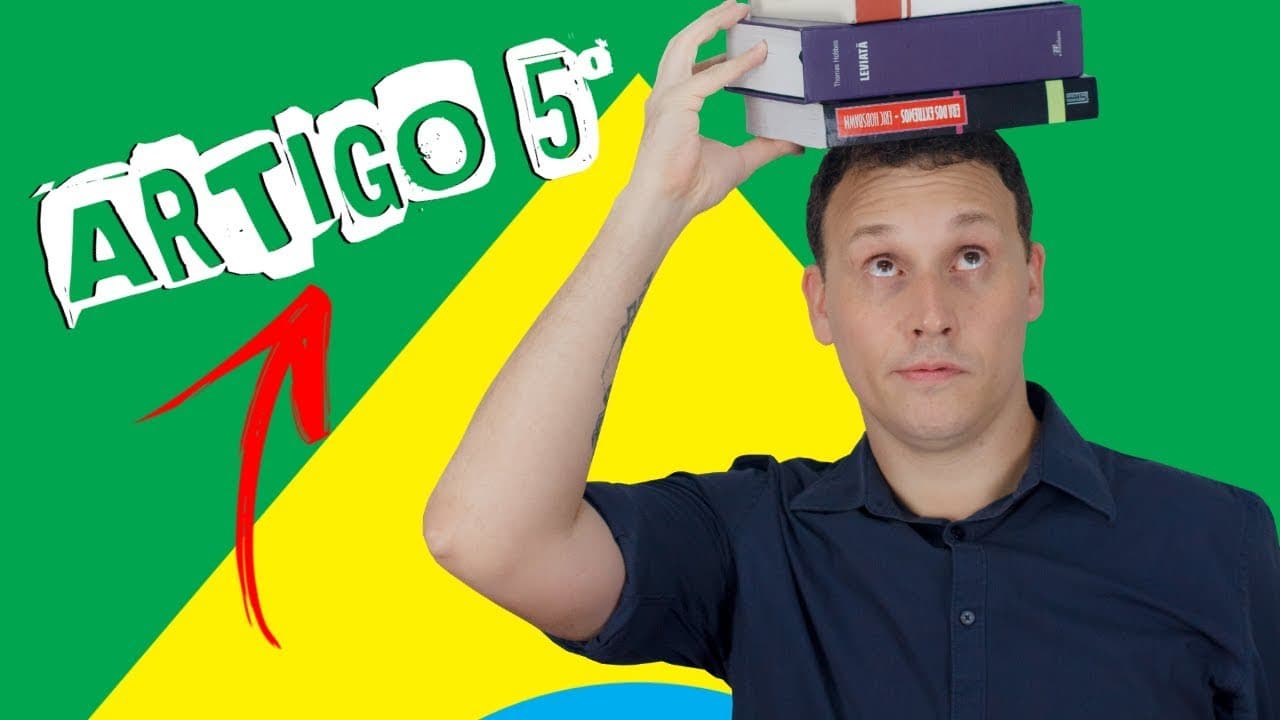 Thumbnail: ENTENDENDO O ARTIGO 5º DA CONSTITUIÇÃO.