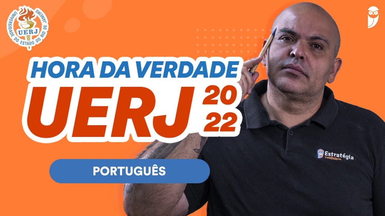 Thumbnail: Revisão de Português - Hora da Verdade UERJ 2022
