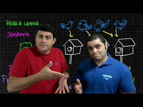 Thumbnail da aula: Princípio da Casa dos Pombos | Matemática Rio & Prof. Cristiano Marcell