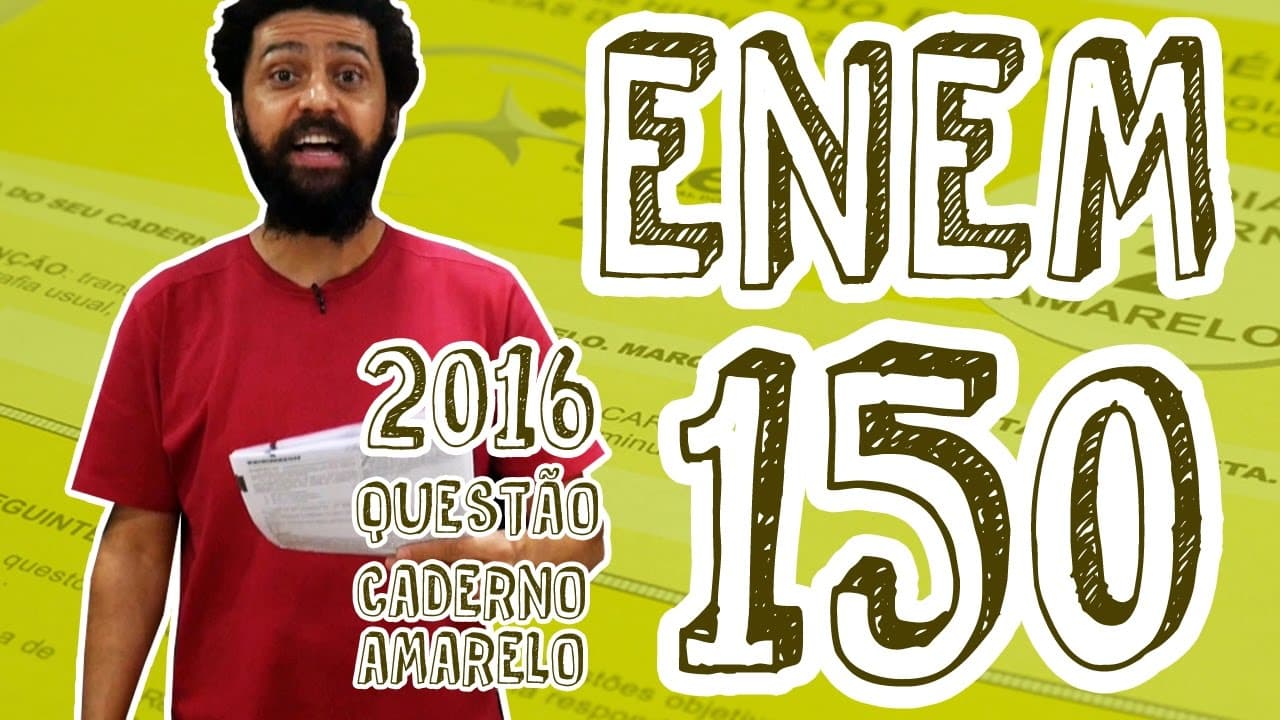 Thumbnail: ENEM - Questão 150 (Caderno Amarelo)