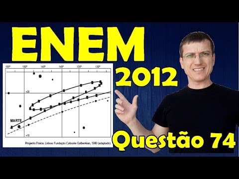 Thumbnail da aula: 74 - ENEM 2012 - Física - Mecânica - Questão 74 resolvida (Caderno Azul) - Prof. Marcelo Boaro