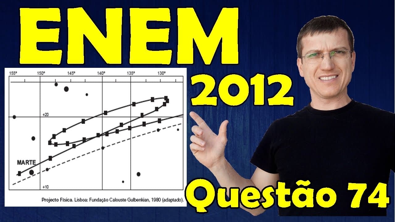 Thumbnail: 74 - ENEM 2012 - Física - Mecânica - Questão 74 resolvida (Caderno Azul) - Prof. Marcelo Boaro