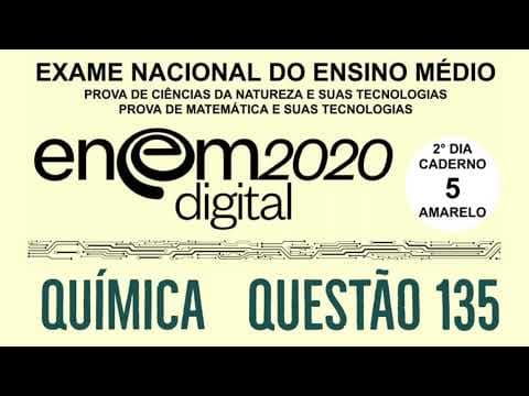 Thumbnail da aula: Enem 2020 | Prova Digital | Questão 135