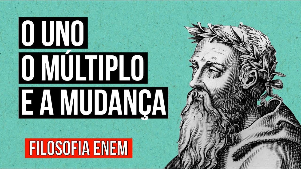 Thumbnail: INTERPRETAÇÕES DA REALIDADE: o uno, o múltiplo e a mudança | RESUMO DE FILOSOFIA ENEM