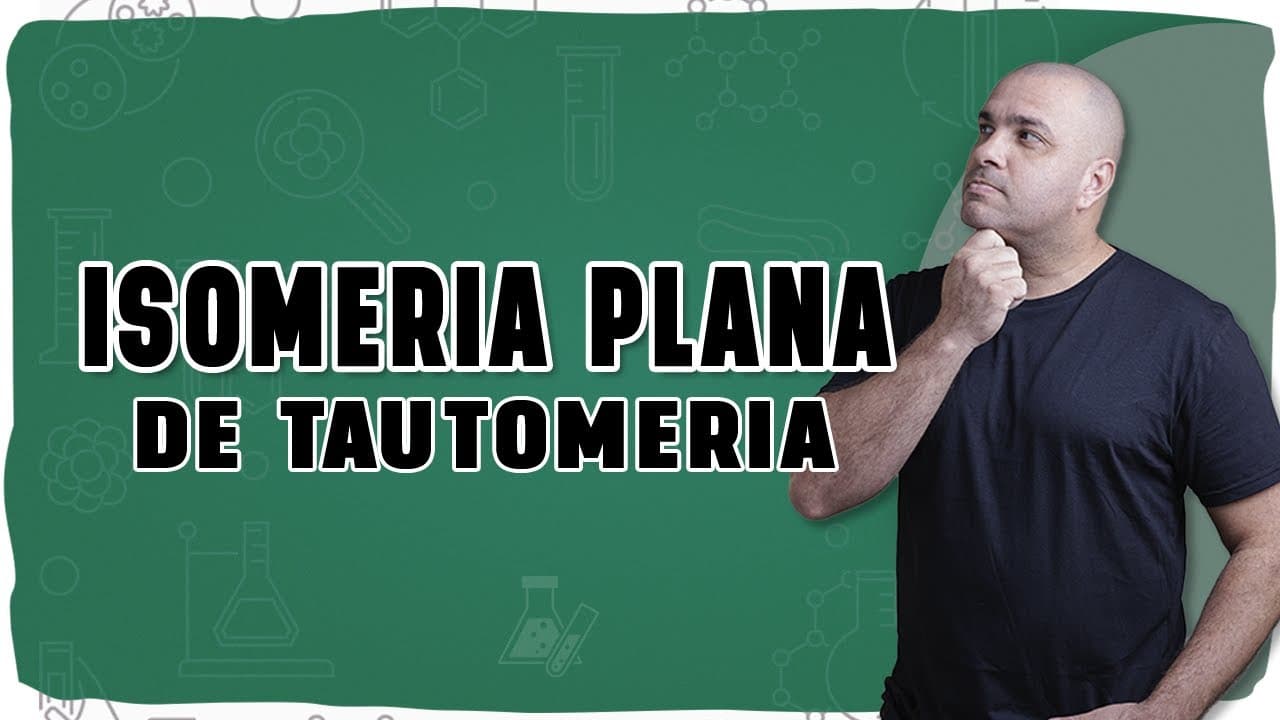 Thumbnail: 🧪 ISOMERIA PLANA DE TAUTOMERIA: A troca dinâmica entre enol e aldeído ou cetona!