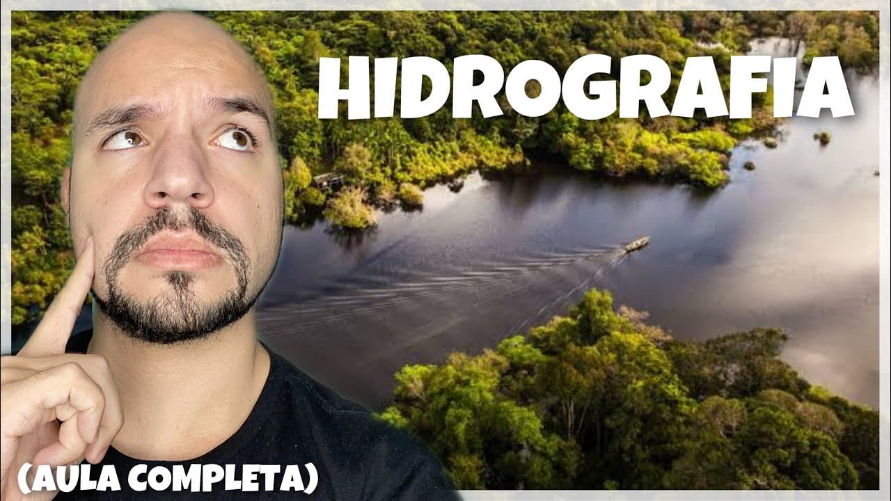Thumbnail: Hidrografia (AULA COMPLETA) | Ricardo Marcílio