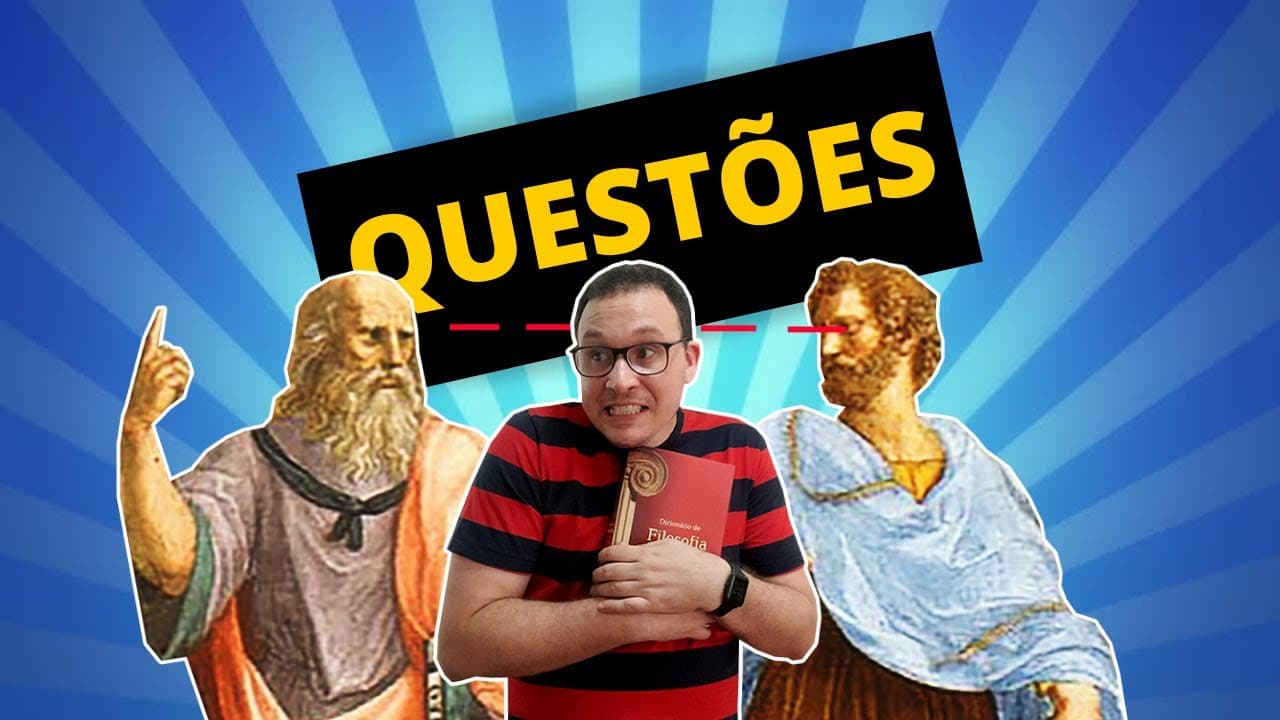 Thumbnail: COMO SÃO AS QUESTÕES DO ENEM SOBRE PLATÃO E ARISTÓTELES?