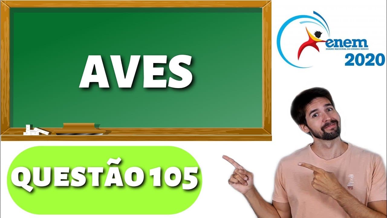 Thumbnail: QUESTÃO ENEM 2020: Grupos de proteção ao meio ambiente conseguem resgatar muitas aves aquáticas
