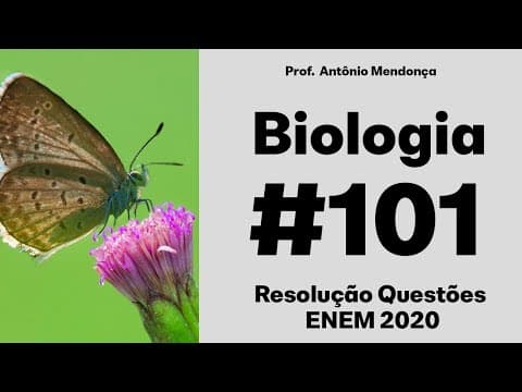 Thumbnail da aula: ENEM - Uma população (momento A) sofre isolamento em duas subpopulações (momento B) por um fator