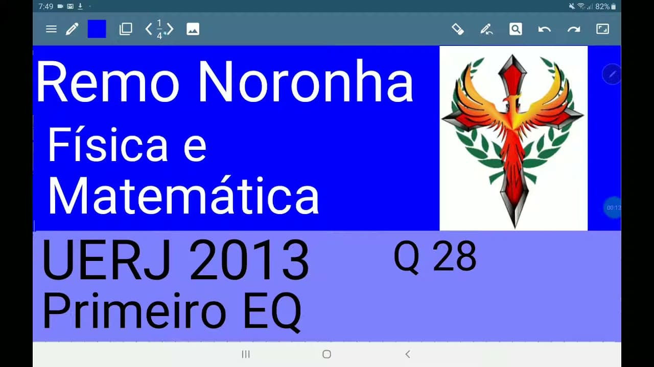 Thumbnail: UERJ 2013  primeiro exame de qualificação questão 28
