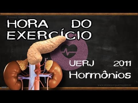Thumbnail da aula: Hormônios - UERJ 2011