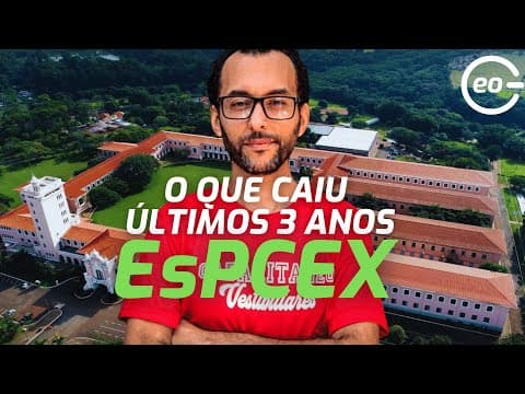 Thumbnail da aula: O que estudar em GEOGRAFIA para ESPCEX 2023 | GABARITAGEO MILITAR |