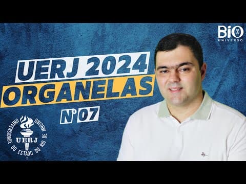 Thumbnail da aula: UERJ 2024 - 1º EQ (Q 07) - A estrutura celular onde ocorre a decomposição (catalase)