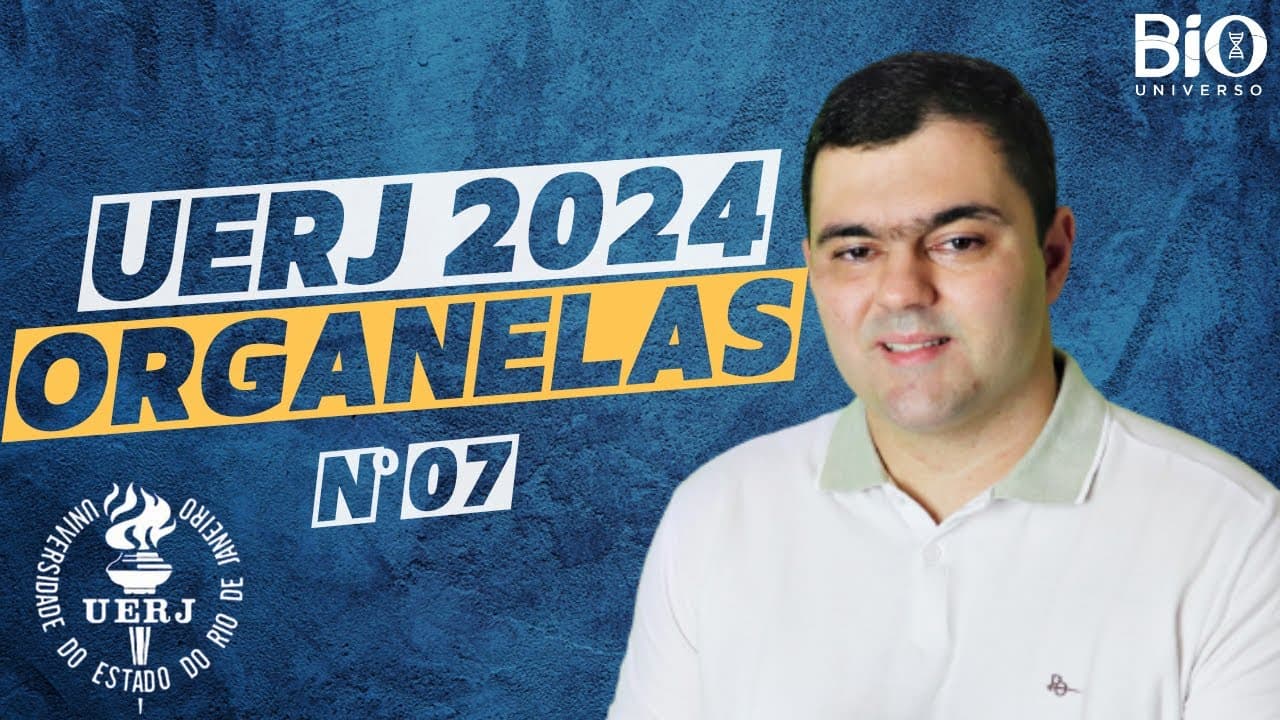 Thumbnail: UERJ 2024 - 1º EQ (Q 07) - A estrutura celular onde ocorre a decomposição (catalase)