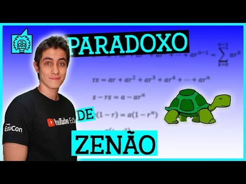 Thumbnail da aula: Cinemática e Progressão Geométrica (Aula de Física + Matemática)