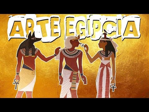 Thumbnail da aula: A ARTE EGÍPCIA, O PODER DOS FARAÓS E A LEI DA FRONTALIDADE