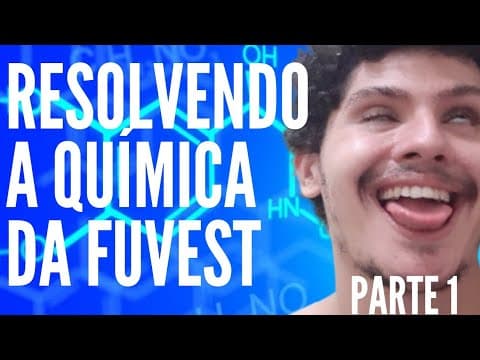 Thumbnail da aula: 🔴RESOLVENDO QUESTÕES DE QUÍMICA DA FUVEST PARTE 1 - CONSIDERE DUAS LATAS DO MESMO REFRIGERANTE...🔴