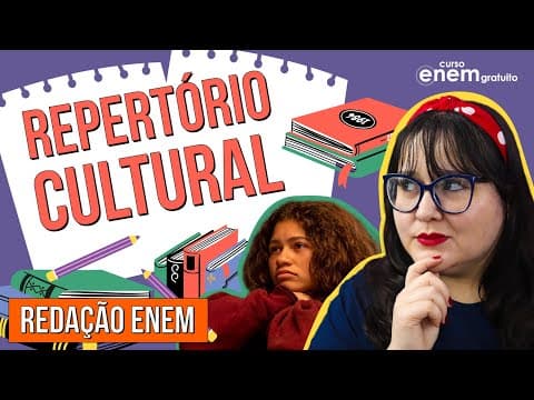 Thumbnail da aula: REPERTÓRIO NA REDAÇÃO: como usar