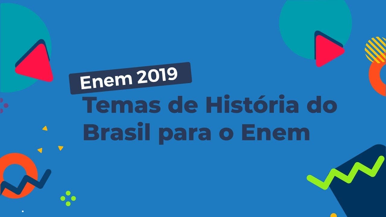 Thumbnail: Temas de História do Brasil para o Enem - Brasil Escola