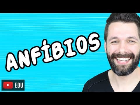 Thumbnail da aula: ANFÍBIOS - CORDADOS VERTEBRADOS | Biologia com Samuel Cunha