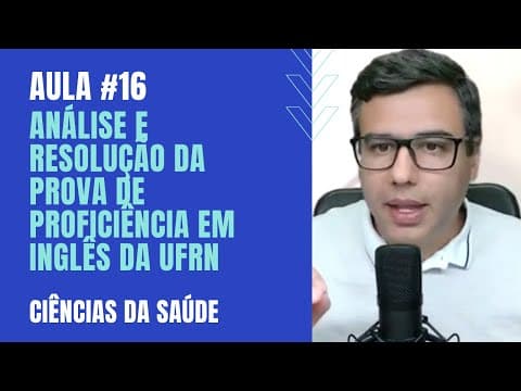 Thumbnail da aula: Como Traduzir Textos do Inglês para o Português (Aula #16 - Prova de Proficiência da UFRN)