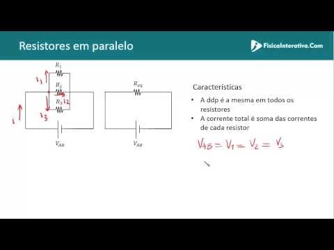 Thumbnail da aula: Associação de resistores - Série e paralelo