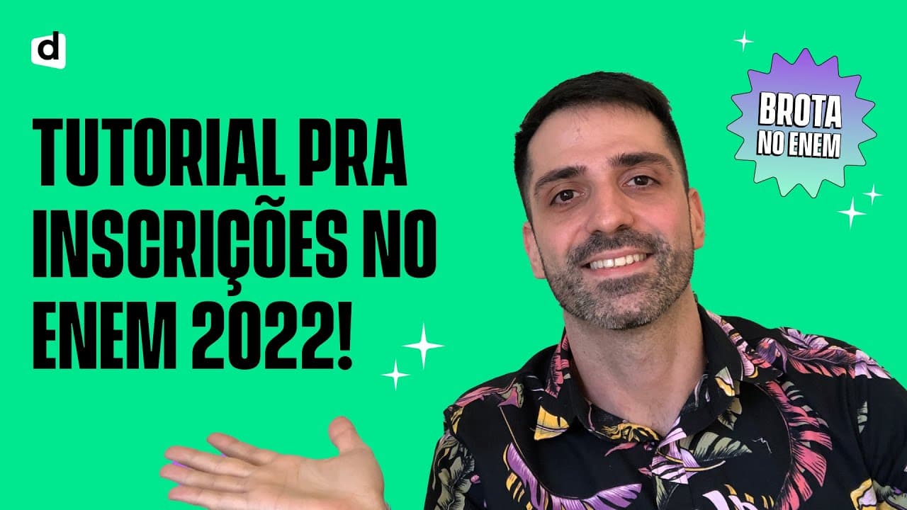 Thumbnail: INSCRIÇÃO ENEM 2022: PASSO A PASSO | TUTORIAL