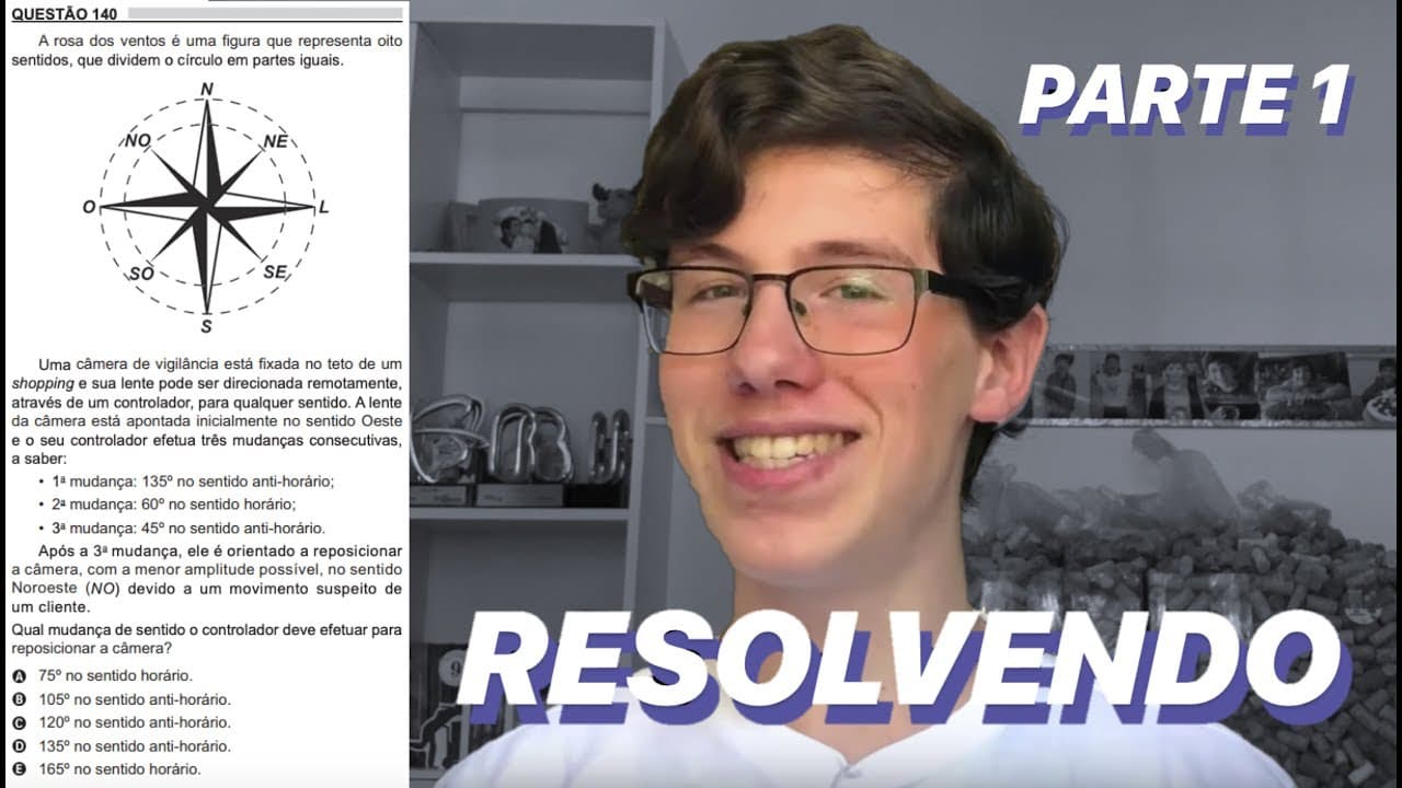 Thumbnail: Solving Math Problems from the 2018 ENEM Exam - Part 1 | Lucas Felpi