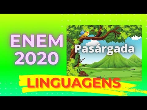 Thumbnail da aula: ENEM 2020 - Vou-me embora pra Pasárgada
