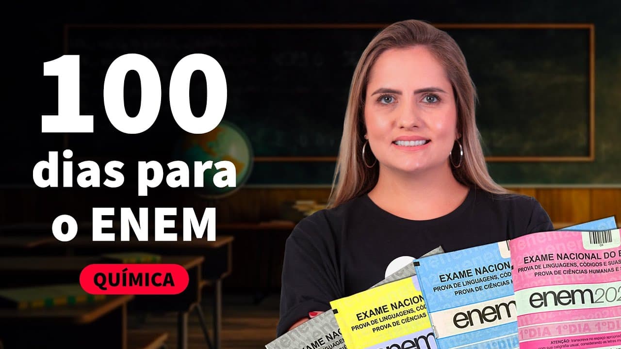 Thumbnail: QUÍMICA PARA O ENEM 2024 | ASSUNTOS QUE MAIS CAEM NA PROVA | ProEnem