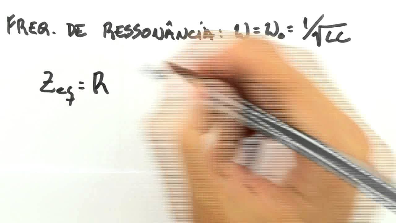 Thumbnail: Me Salva! SEN20 - Análise de Circuitos na Frequência - Circuito RLC Série