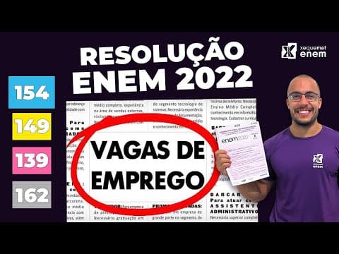 Thumbnail da aula: 🔘Questão 154 - Caderno Azul | Porcentagem | MATEMÁTICA ENEM 2022