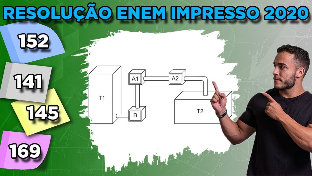 Thumbnail: 🔵 Questão 152  - Caderno Azul | Geometria Espacial | MATEMÁTICA ENEM 2020