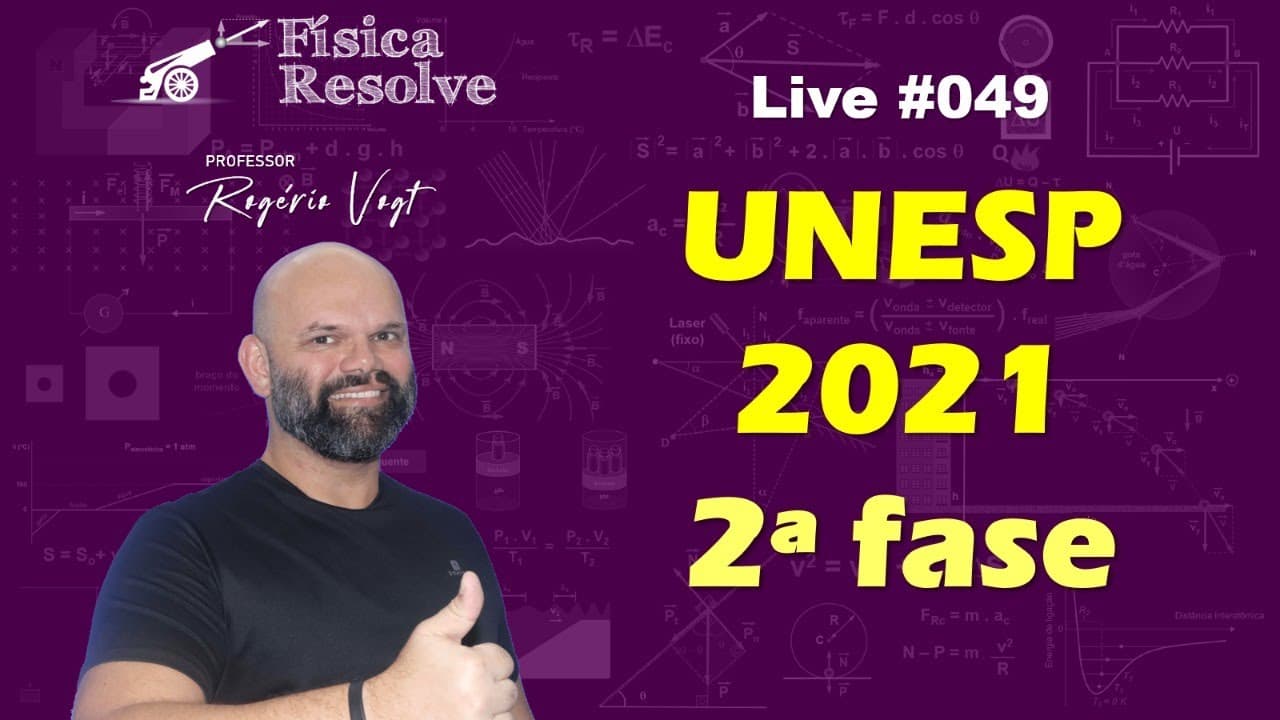 Thumbnail: AO VIVO: RESOLUÇÃO UNESP 2021  - 2a fase