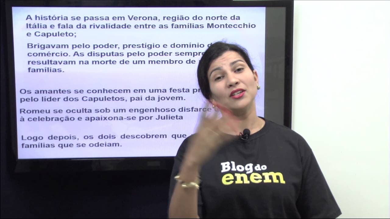 Thumbnail: ROMEU E JULIETA | LITERATURA | Prof.ª Kel