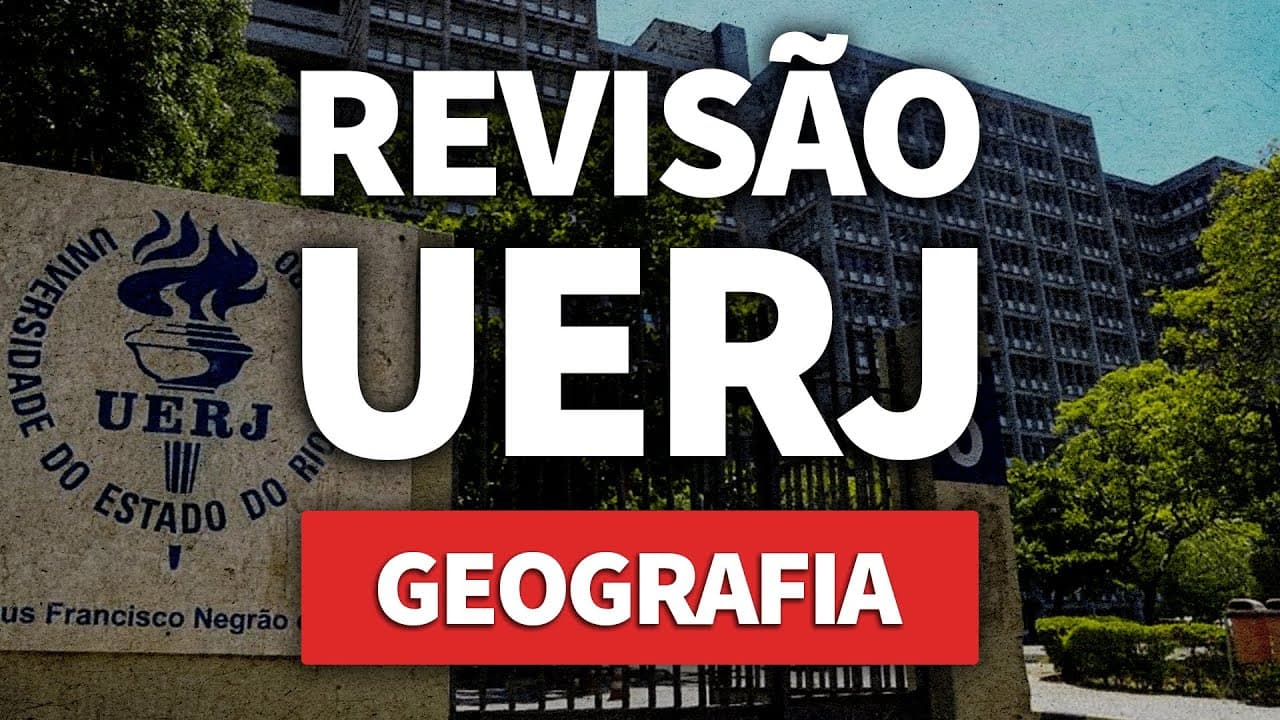 Thumbnail: REVISÃO UERJ: Geografia | ProEnem
