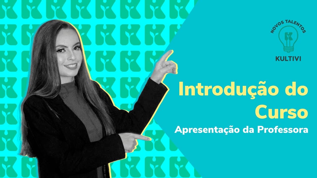 Thumbnail: Introdução e Apresentação da professora | Como Estudar de Maneira Eficiente | Kultivi | #02