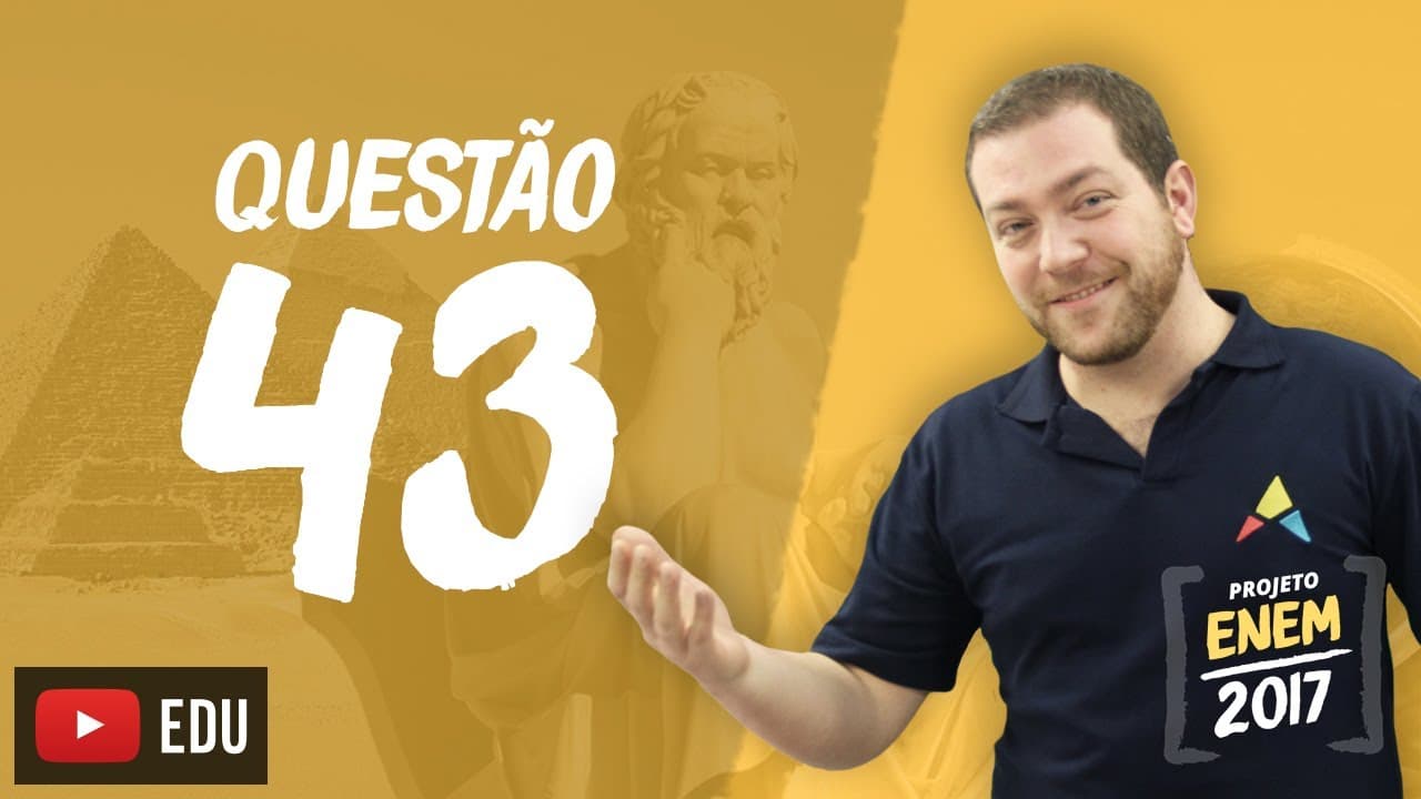 Thumbnail: Enem 2016 - Ciências Humanas | Questão 43 (Caderno Branco)